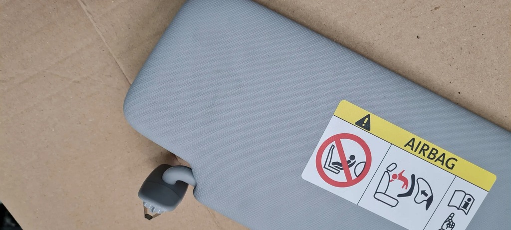 фото №10, A4 b9 8w козырёк защита солнцезащитная левая левый перед 8v5857551t a5 8w