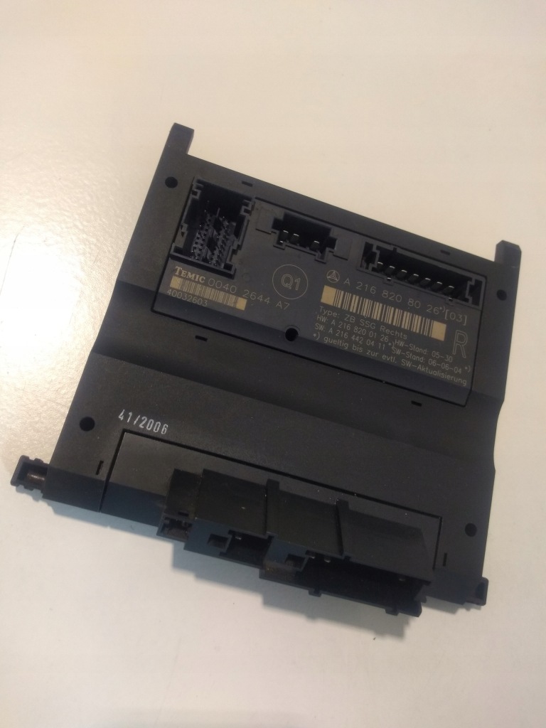 фото №1, Правий модуль сидіння mercedes cl w216 2168208026