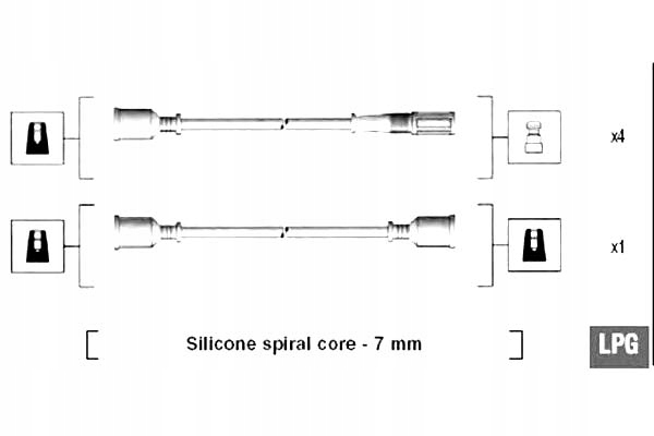 фото №2, Дроти запалювання magneti marelli 7597720 3008910