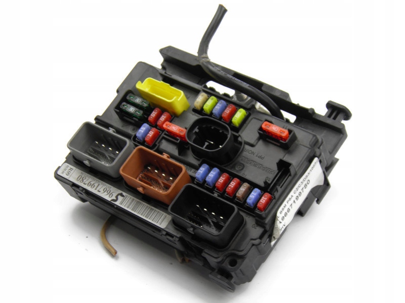 фото №3, Коробка предохранителей bsm r09 citroen c2 c3 ds3 peugeot 1007 206 оригинал