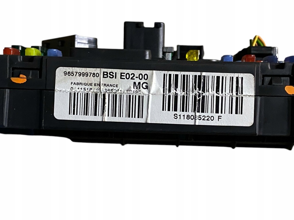 фото №13, Citroen xsara picasso 2009 1600cm3 блок управления набор стартовый 9663518680