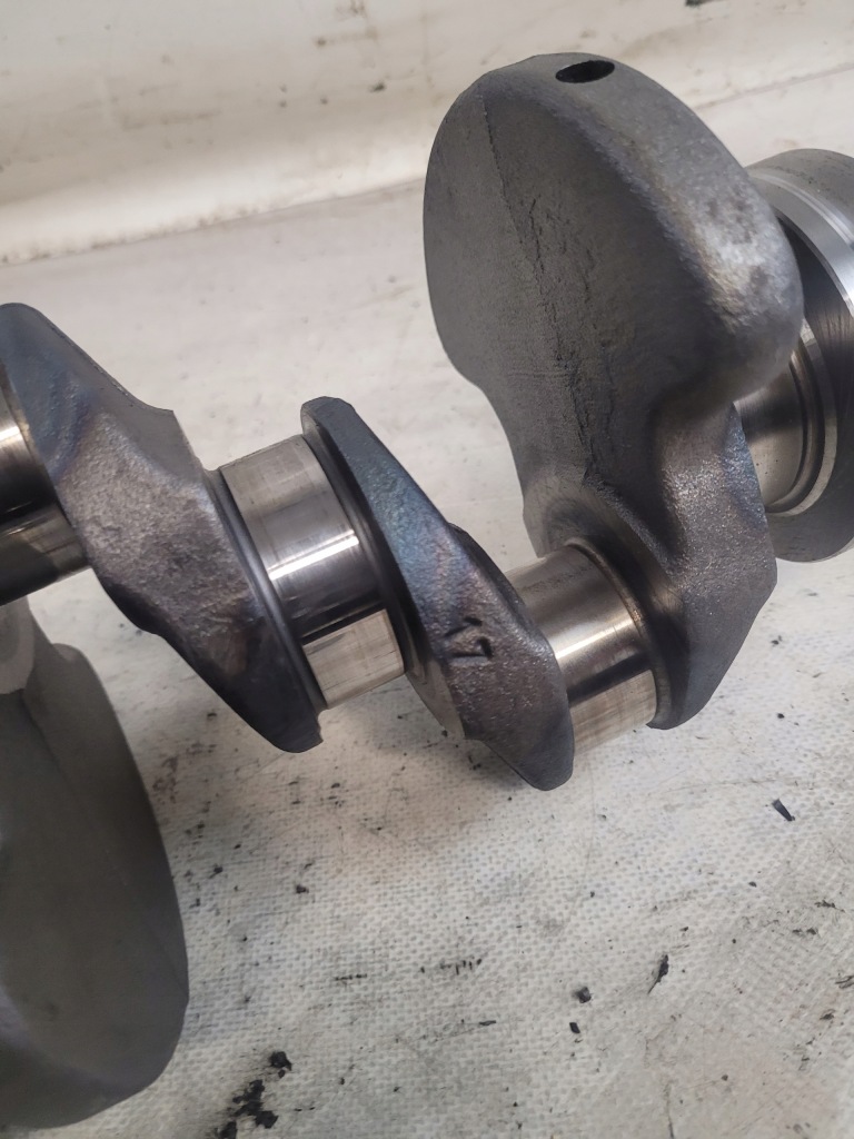 Wał колінчастий de22 611 02 + вкладиші mercedes w203 2.2cdi в Україні