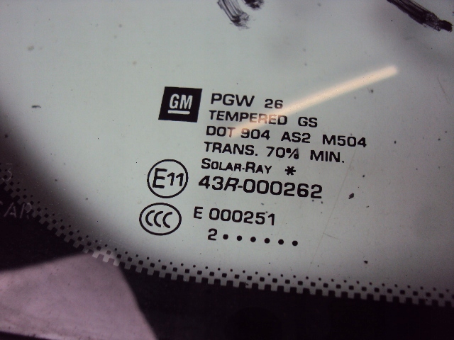 фото №4, Стекло стекло правый перед opel zafira c 2013 r