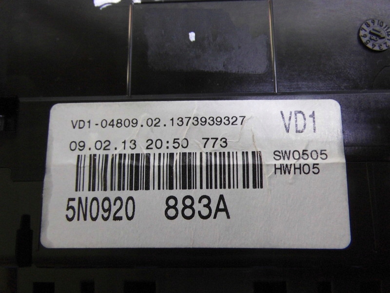 фото №5, Счетчик приборы europa 5n0920883a dsg vw tiguan i 5n 07-16tr