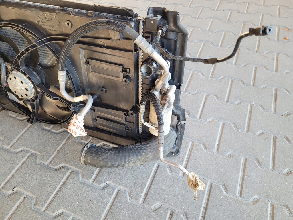 фото №7, Комплект радиатор радиатор вентилятор volvo s60 ii v60 i lift 2.0 d4