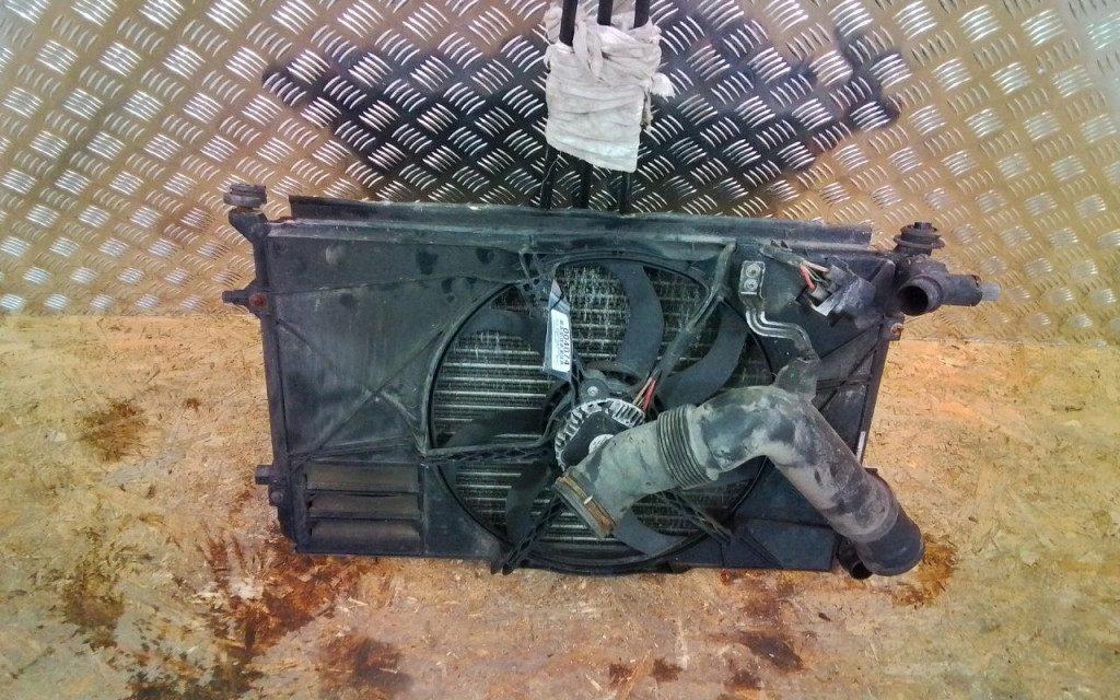 фото №4, Seat altea радиатор wody /вентилятор 1k0121251p