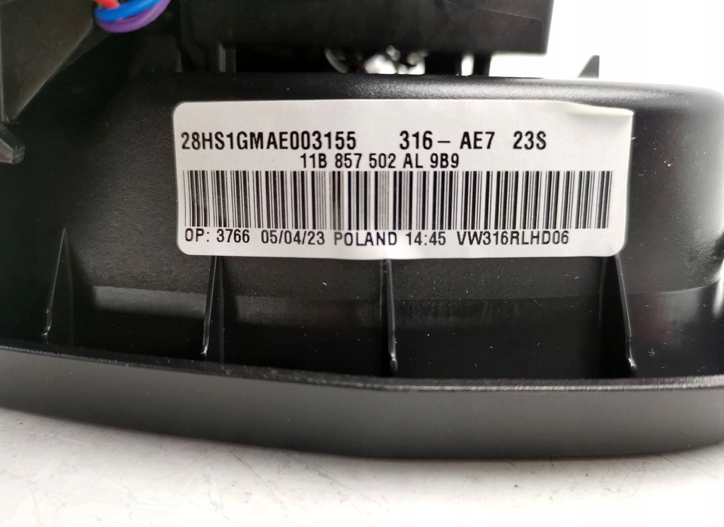 фото №14, Nowe org зеркало правое vw id.4 11b857502al 13+6 pin 2xkamera