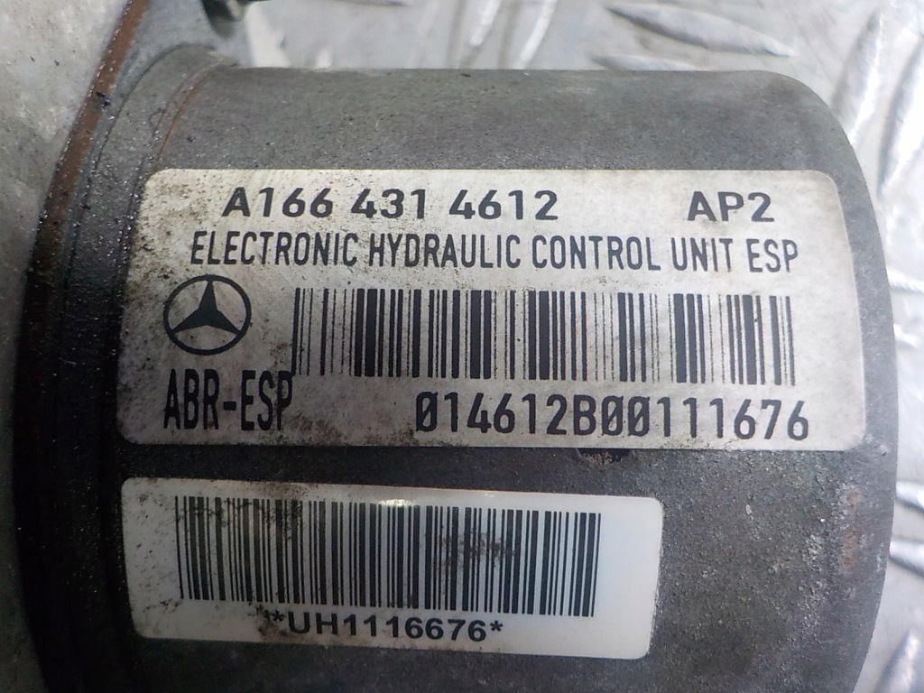 Mercedes ml166 11-15 насос abs Зі Шроту