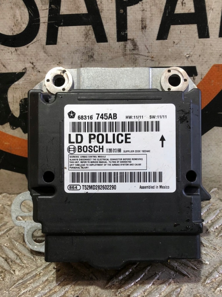 Купить Модуль подушка безопасности подушек dodge charger police 2015-