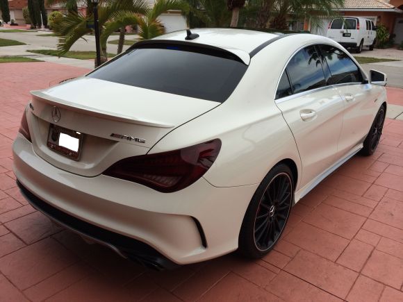 фото №1, Mercedes cla c117 спойлер спойлер na стекло грунтовка!