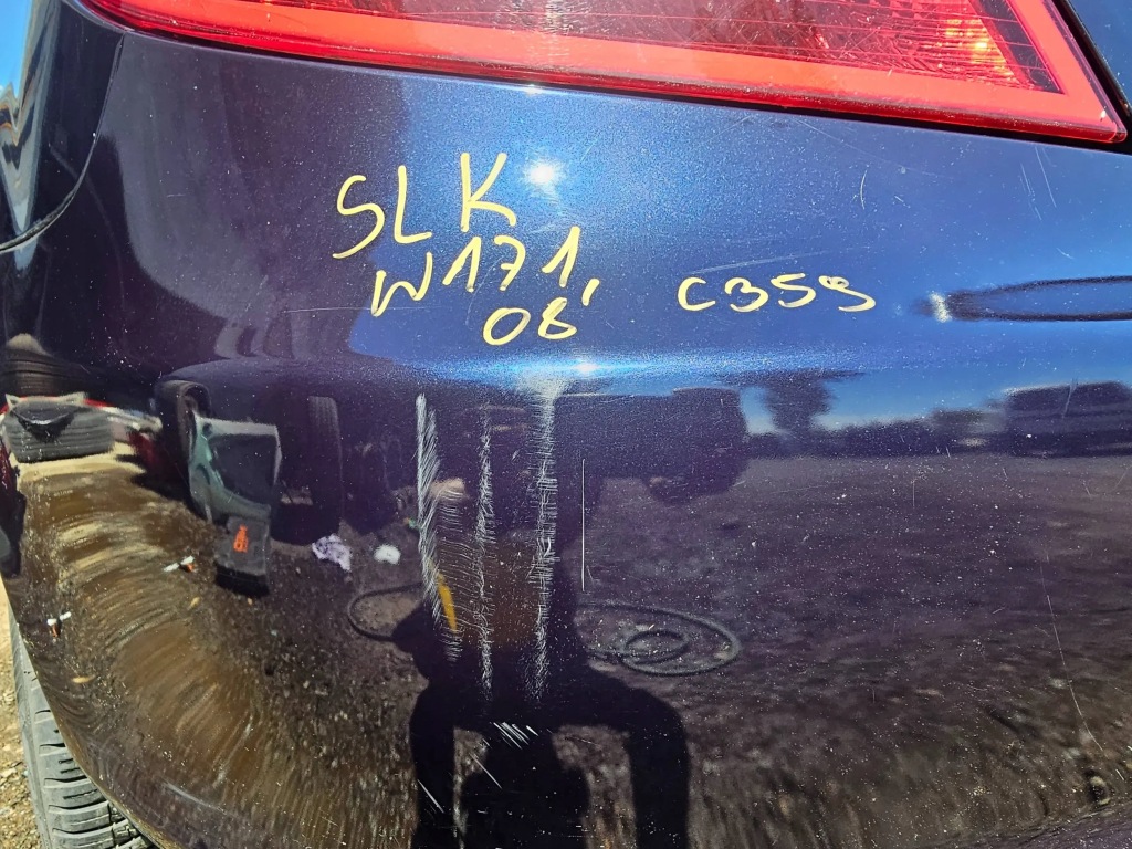 фото №3, Mercedes slk r171 w171 бампер задняя задний цвет c359 2008 r