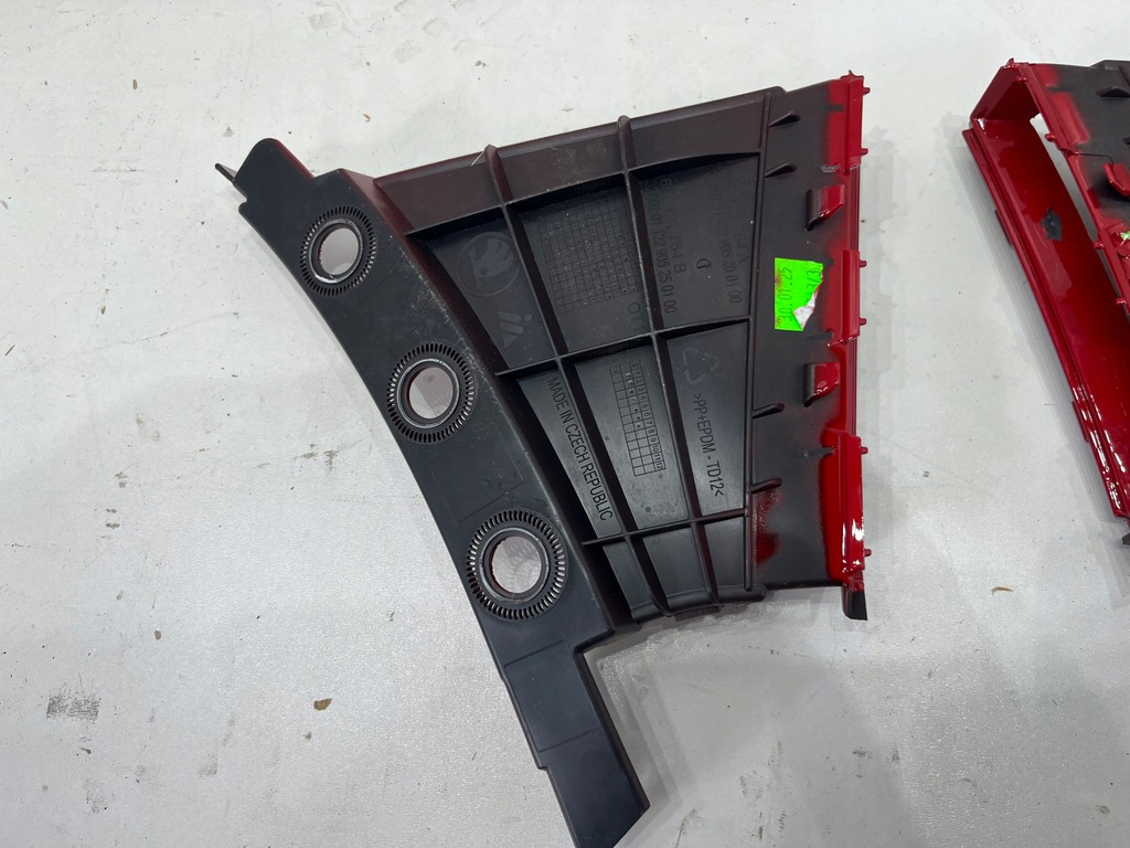 фото №8, Skoda scala 657 впуск повітропровід повітря бампера права i ліва 657121763a