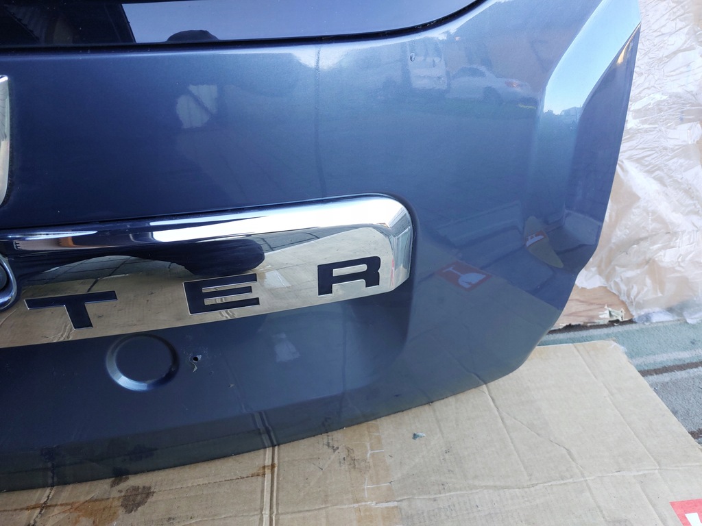 фото №5, Кришка багажника задня dacia duster i 12r сіра tefaa