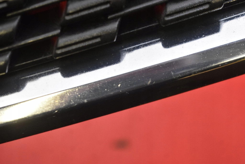 фото №9, Решітка бампера ліва перед хром nsr2381001 nissan micra k12 lift 07-10