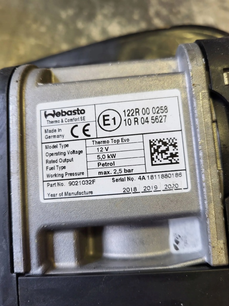 фото №8, Toyota rav4 v 2018+ бензин обогреватель стояночный webasto thermo top evo