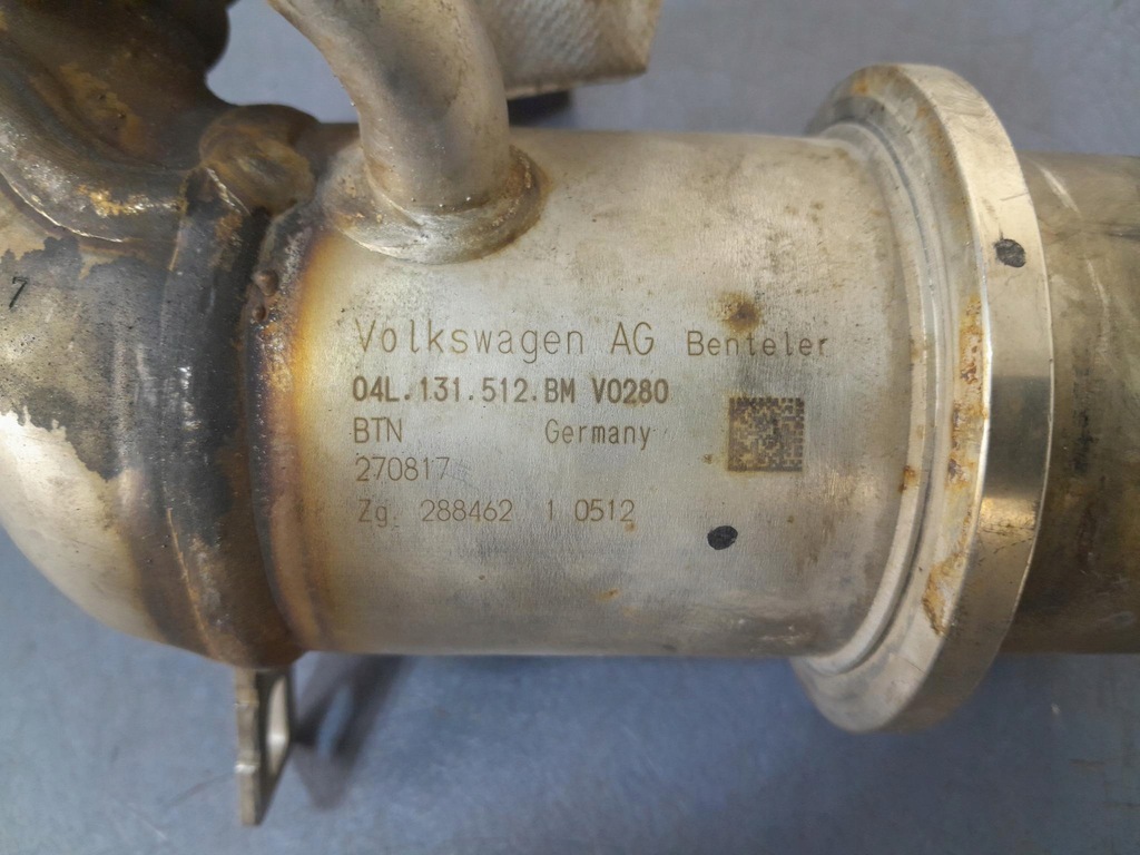 фото №6, Vw arteon 2.0 tdi радиатор выхлопных газов egr 04l131512bm