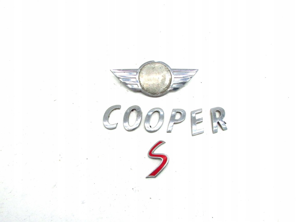 фото №1, Mini cooper r56 s эмблема logo крышки багажника задняя комплект 06-13r