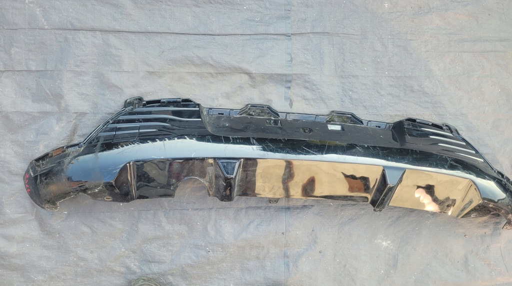 фото №1, Renault clio iv hb накладка бампер задняя спойлер