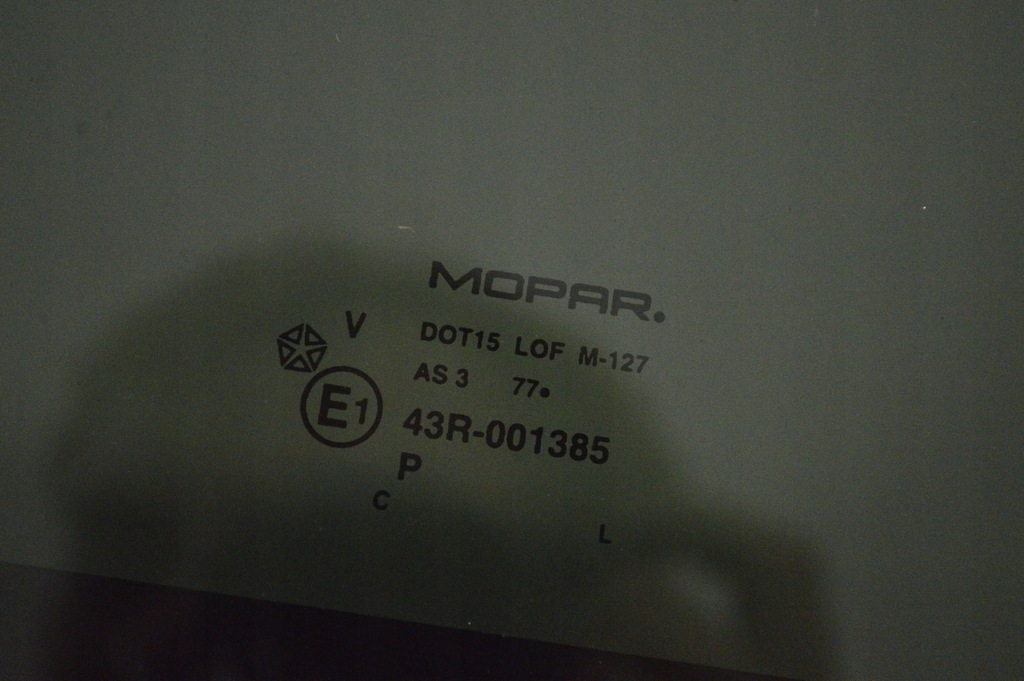 фото №6, Chrysler voyager 2008 ліва сторона скло кузовна задня