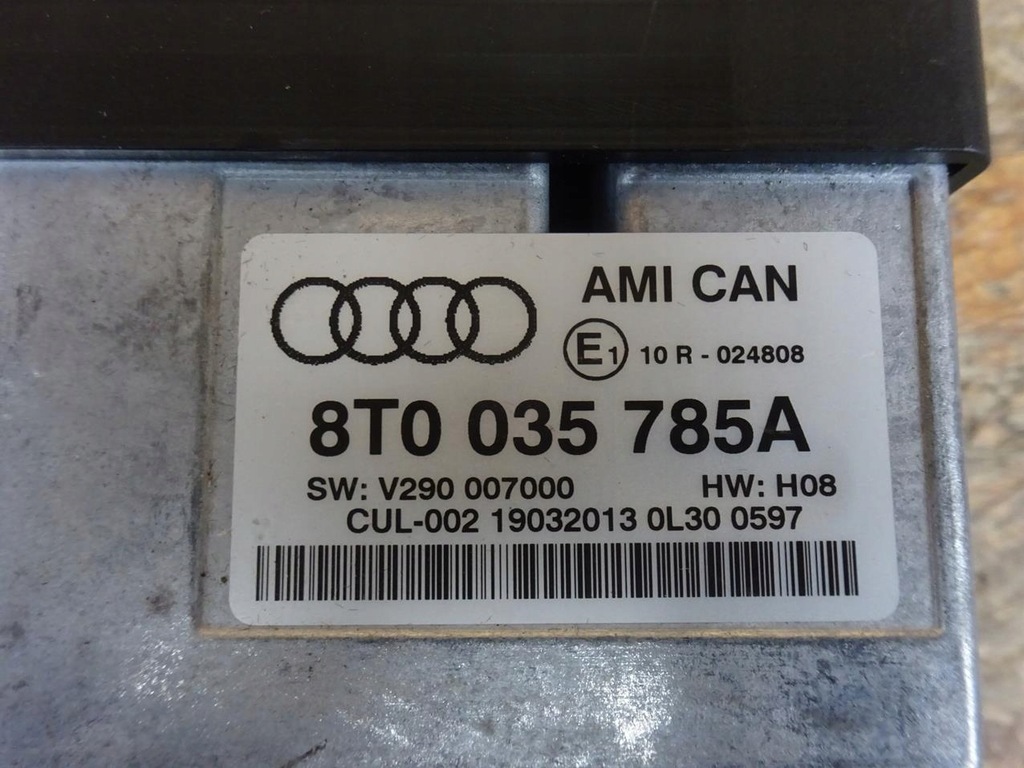 фото №8, Audi a4 b8 8k модуль aux интерфейс mmi 8t0035785a