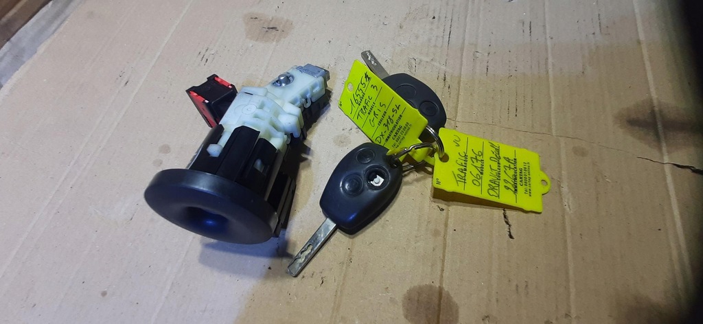 фото №8, Замок зажигания ключ x2 renault trafic iii 285910001r