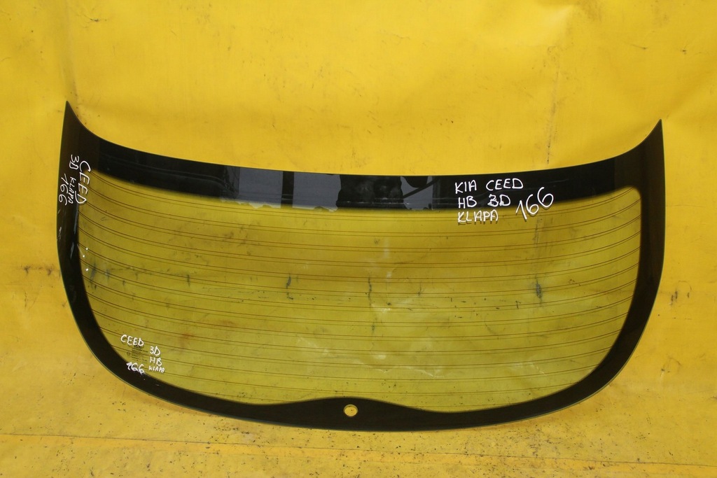 фото №1, Скло кришки багажника kia ceed 3d hb