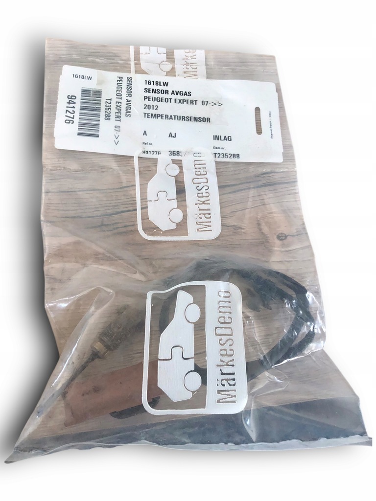 фото №1, Peugeot expert датчик температуры выхлопных газов 1618lw