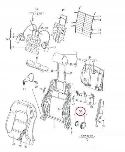 фото №6, Ручка настроек чёрные vag audi a3 s3 2004