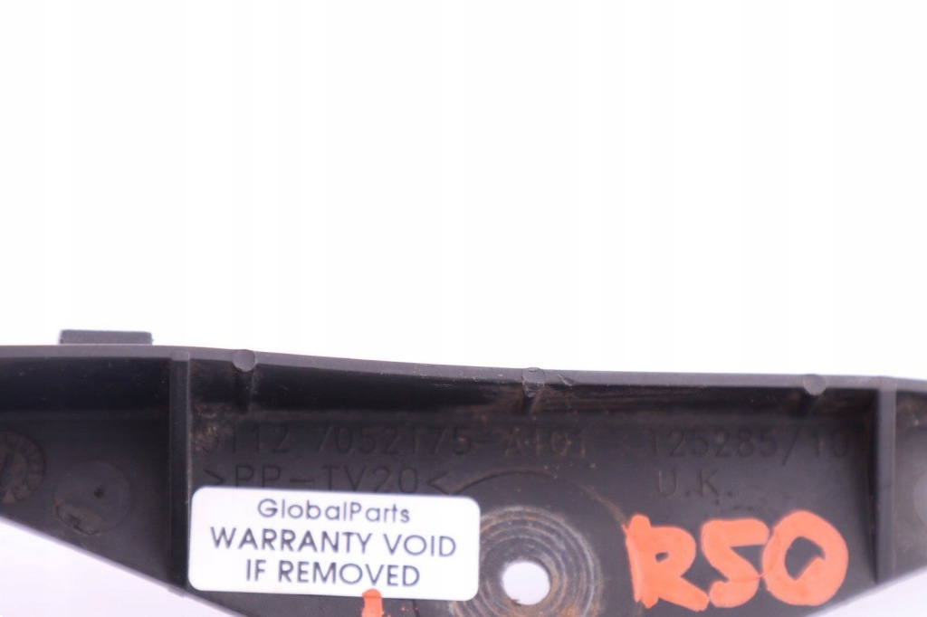 фото №2, Mini r50 r53 направляющая кронштейн кронштейн бампера левый