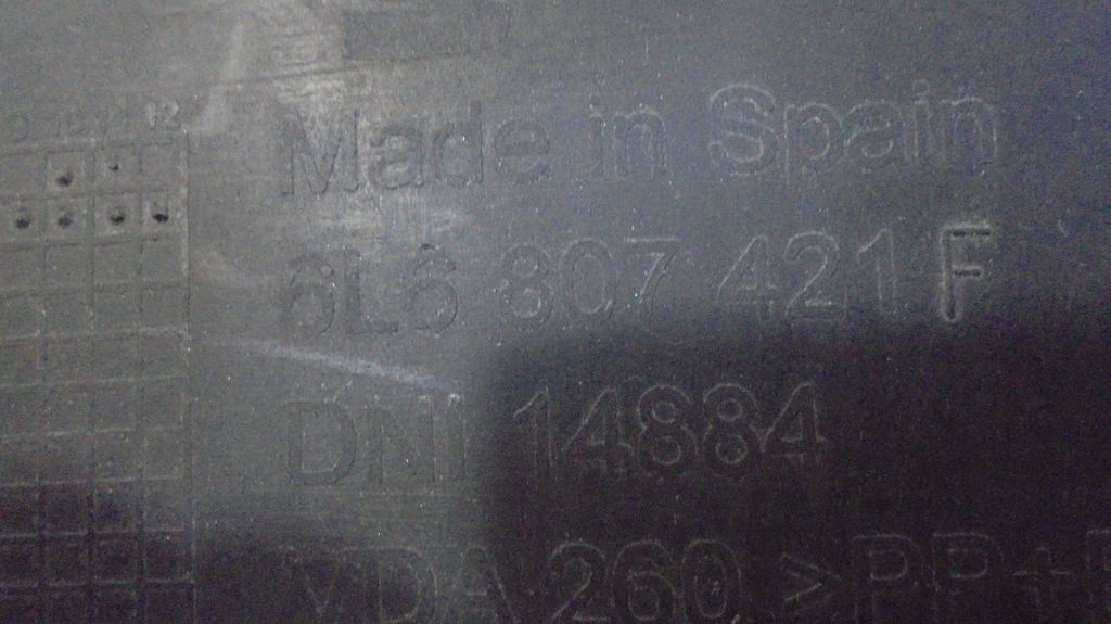 фото №14, Бампер задня 6l6807421f seat ibiza 6l6 03-