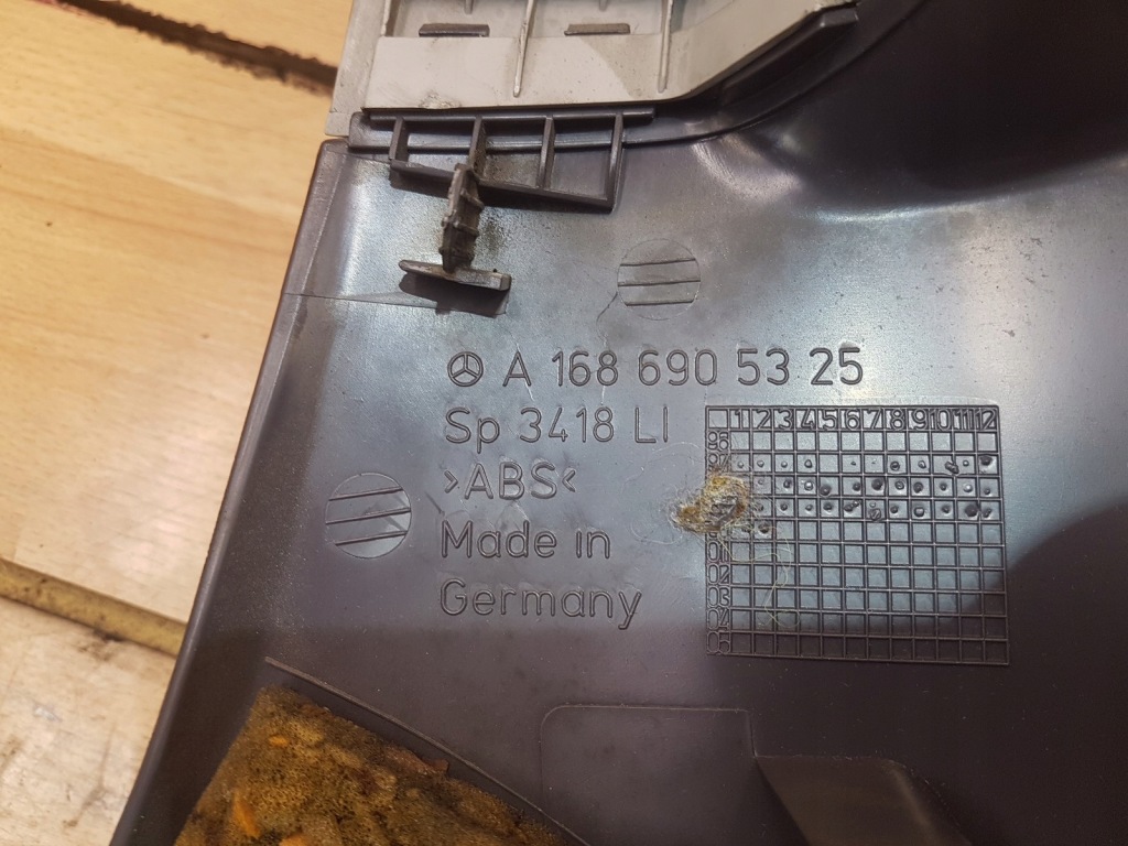 Захист стійка перед задній 7szt комплект mercedes w168 Доставка