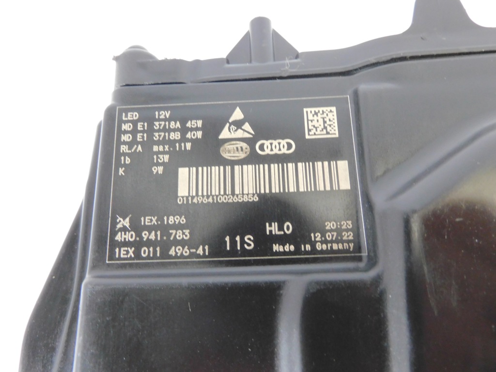 Audi a8 d4 4h рестайлинг  фара левая перед matrix 4h0941783 с Разборки
