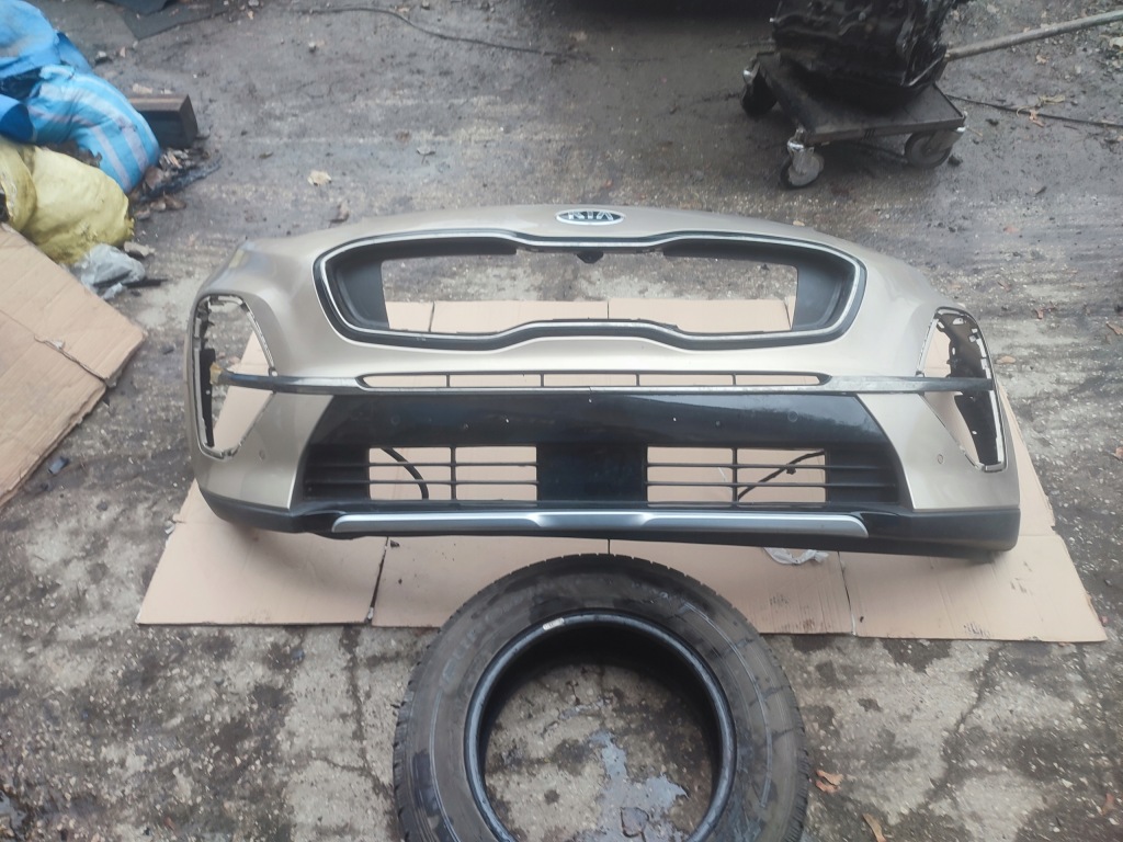 фото №1, Kia sportage iv lift gt бампер перед передній колір c2s