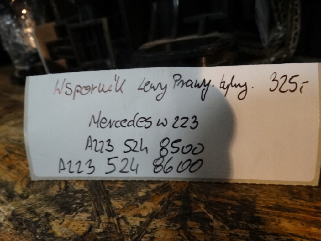 фото №4, Idealna розпірка кронштейн лівий правий mercedes w223 1