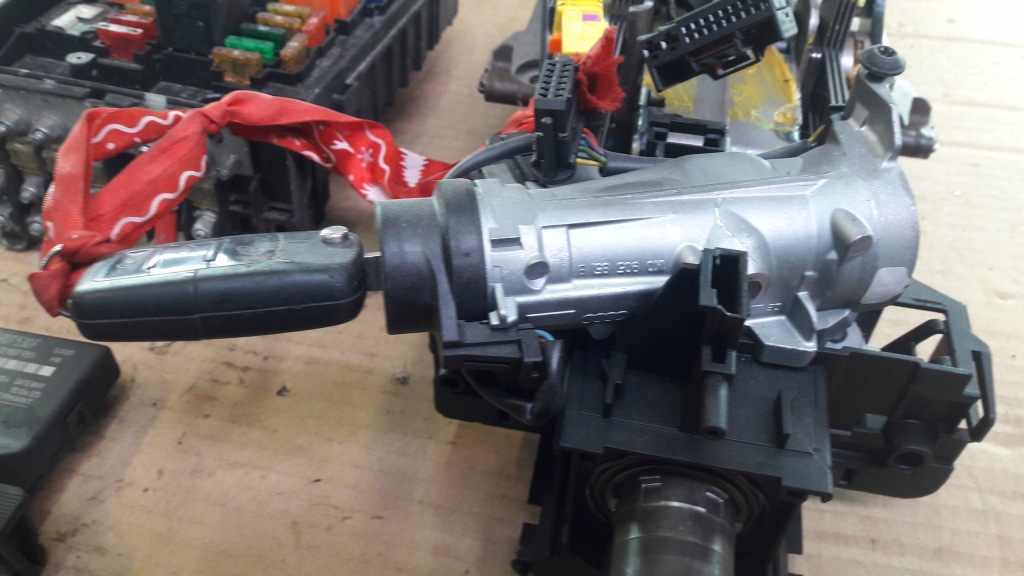 фото №7, Vw touran набір запуск імобілайзер блок керування 03g906016dk