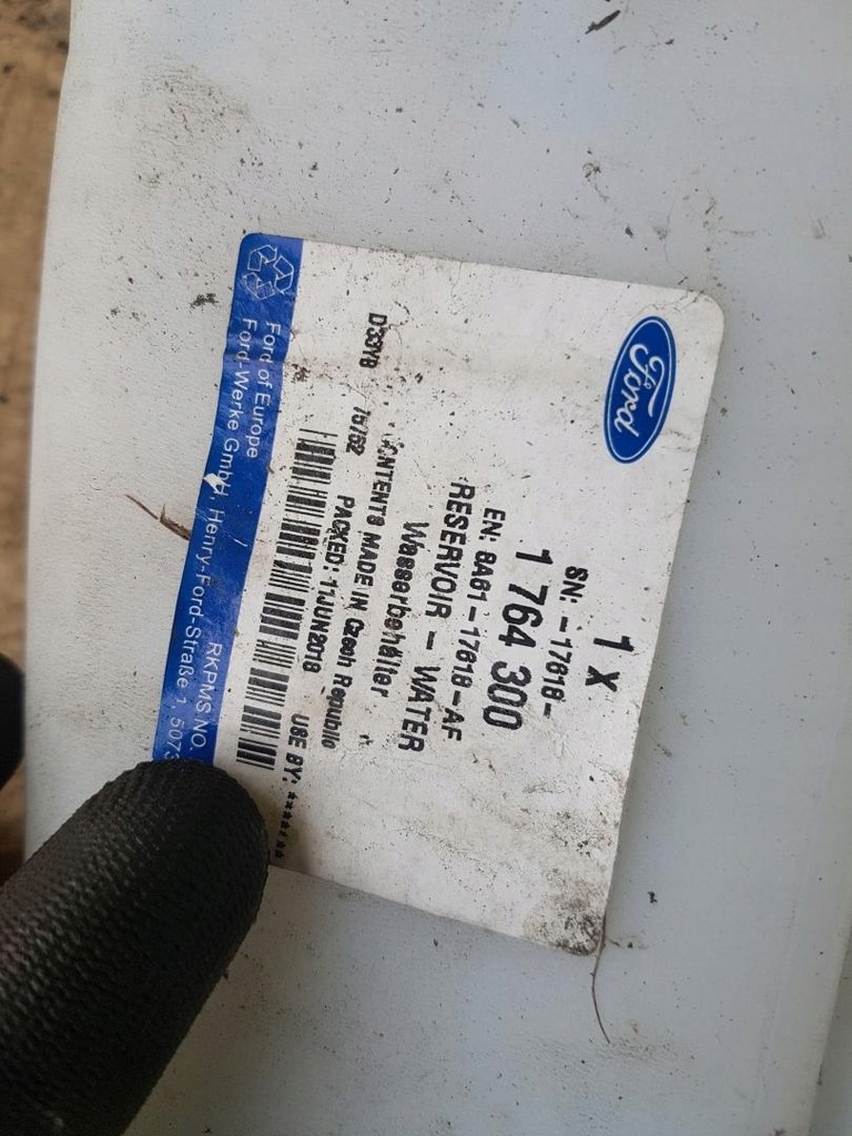 фото №8, Бачок омывателя ford fiesta mk7