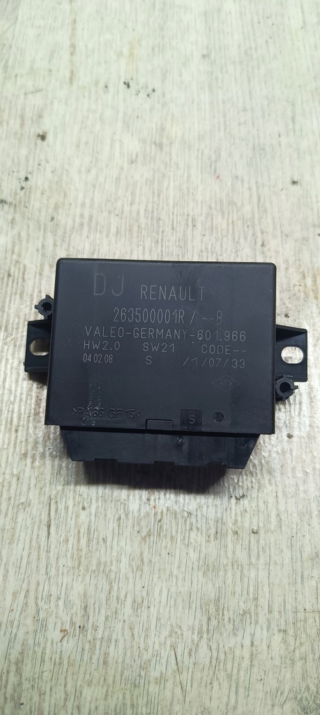 фото №1, Модуль pdc renault laguna iii 263500001r