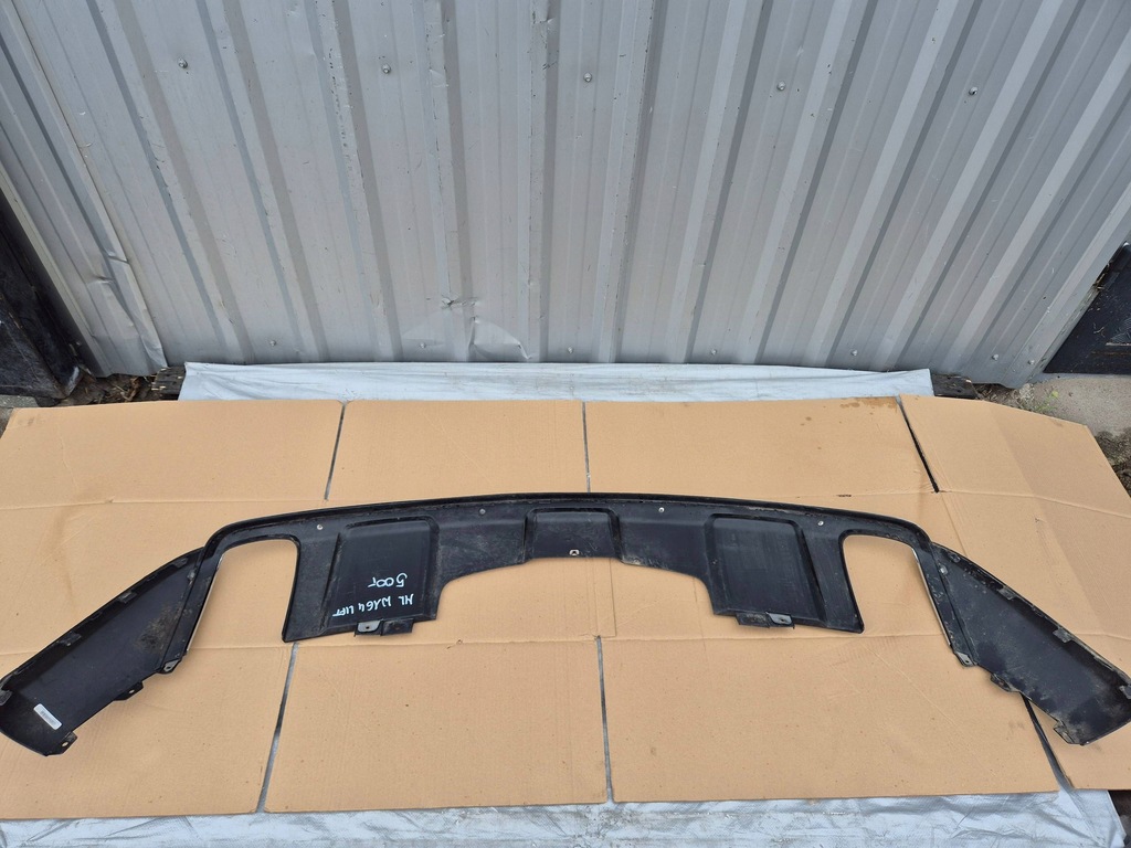 фото №15, Mercedes ml w164 05- диффузор задний хром a1648856825