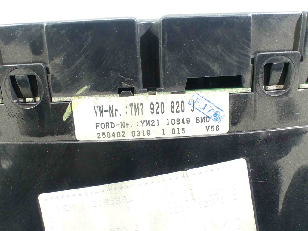 фото №12, Лічильник seat alhambra mk1 lift 1.9 tdi europa