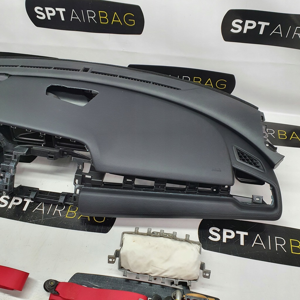 фото №4, Civic x typer приборная панель консоль подушки безопасности ремни подушка безопасности