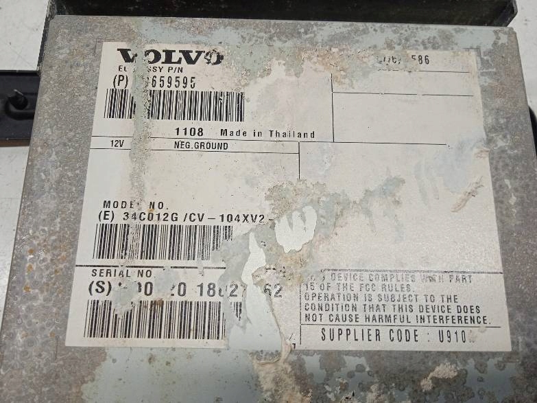 фото №2, Підсилювач радіо 30659595 volvo s60 ii 2010-