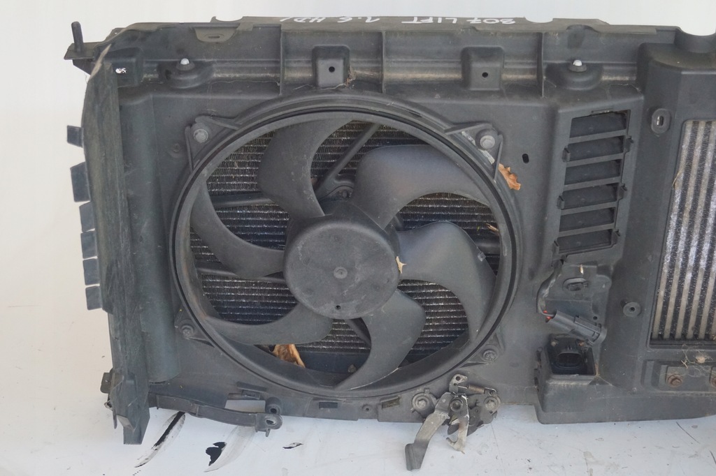 фото №7, Радиатор вентилятор peugeot 307 lift 1.6 hdi