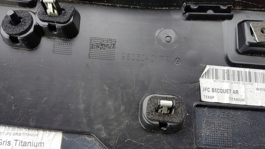 фото №8, Спойлер козырёк крышки renault espace v 960304017r