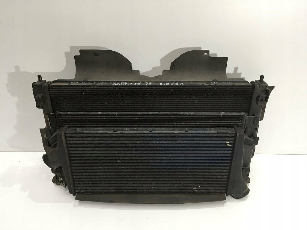 фото №1, Jeep compass 2013 2.2 crd радиатор вентилятор kpl