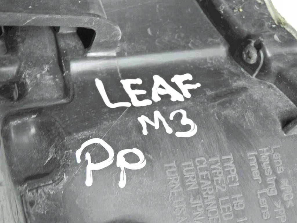 фото №9, Nissan leaf i 10-17 лампа фара правый перед