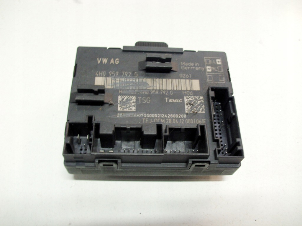 фото №1, Модуль дверь audi a8 d4 4h0959792g