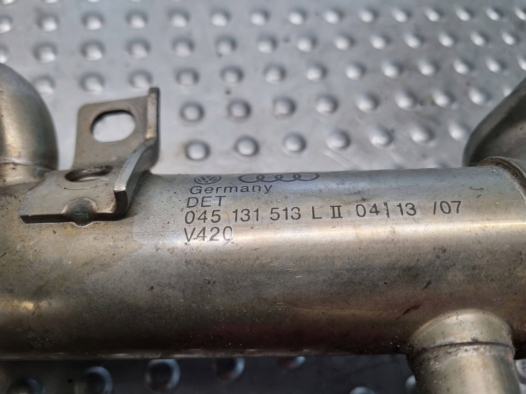 фото №6, Радиатор выхлопных газов 045131513l vw polo iv fox fabia i ibiza iii 1.4 tdi