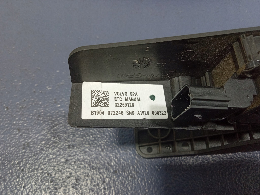 фото №6, Volvo xc60 ii 17- педаль потенциометр газа 32269126