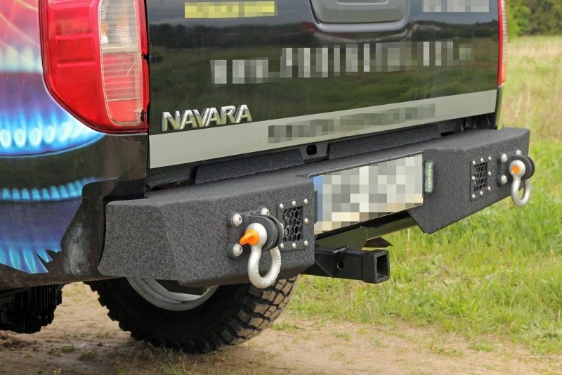 фото №8, Бампер задний стальной nissan navara d40 2005-2014 more 4x4