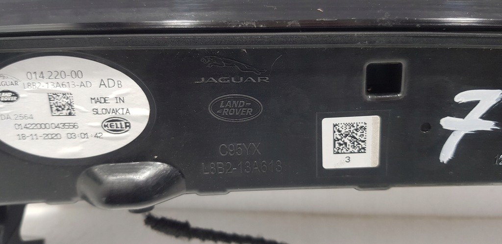 фото №10, Land rover defender ii світло стоп задня led лампа задня l8b2-13a613-ad